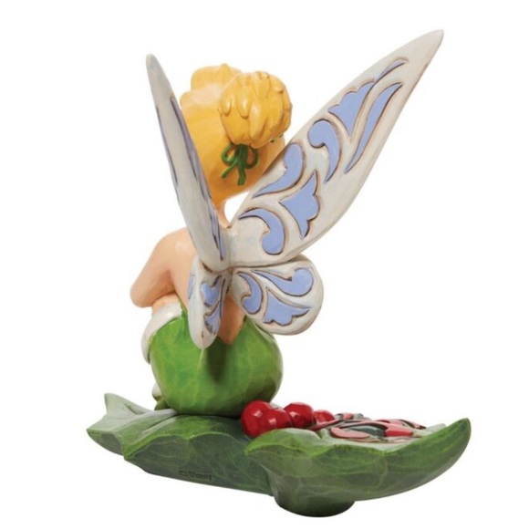 Disney Tinkerbell Sitting On Holly - Picture 8 of 9